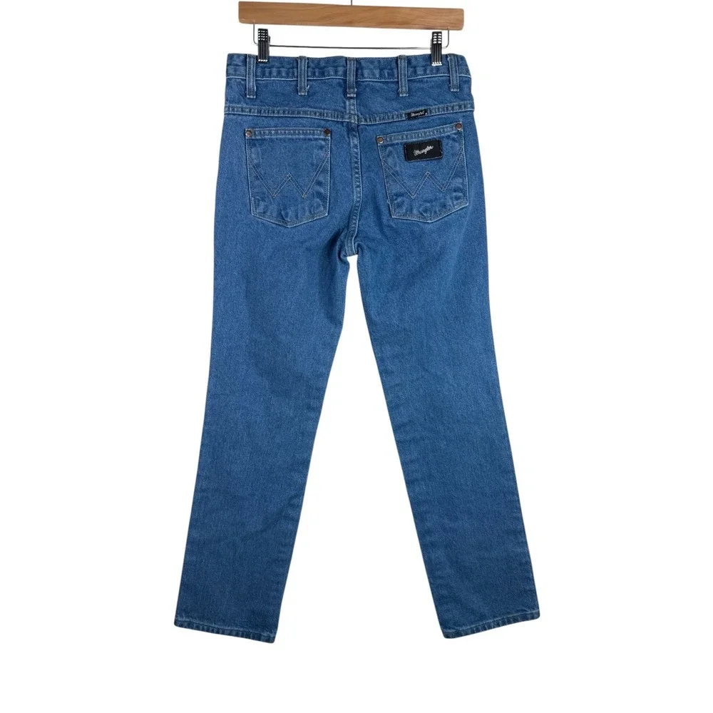 Wrangler Men's Regular Fit Straight Jeans size 28x32 Blue